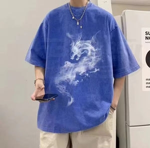 T-shirt unisexe 180g 100% coton, col rond, décontracté, uni, coupe classique, streetwear de haute qualité, toutes saisons - Product Image 5