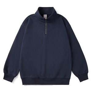 <b>TOM</b> TAILOR 1045645 Solid Stand Collar Breathable Sporty Autumn Sweatshirt 38224-Real Teal Blue L <b>Men</b> - Product Image 5