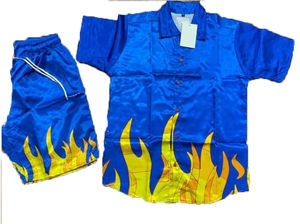 Ensemble court pour homme à col rond, sublimation, coton respirant, logo personnalisé, coupe-vent réfléchissant, durable, ensemble court sublimation pour homme - Product Image 2