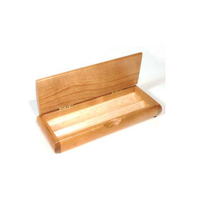 Caja de Almacenamiento Rectangular de Madera para Bolígrafos y Lápices de la Mejor Calidad, Resistente a la Presión, Portátil, Unisex, Regalo para Maestros y Adultos Mayores - Product Image 1