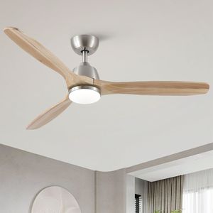 52-Inch LED <b>Ceiling</b> Fan with Integrated <b>Lighting</b> <b>Remote</b> <b>Control</b> Included - Product Image 1