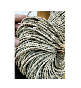 Cuerda de algas marinas marrón Natural de alta calidad, cuerda de bambú hecha a mano de 3mm de diámetro para cesta, artesanía, decoración del jardín del hogar - Product Image 5