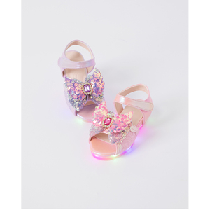 Sandales légères de style coréen OZKIZ pour filles de 2 à 6 ans, chaussures de mode pour enfants en gros pour l'été - Product Image 1