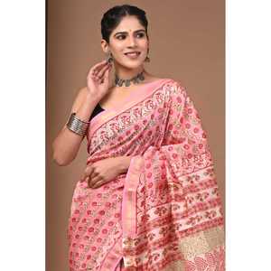 Sari en soie MAHESWARI pour les occasions de mariage - Product Image 1