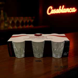 Vaso de Cristal para Chupitos CASABLANCA - Product Image 3