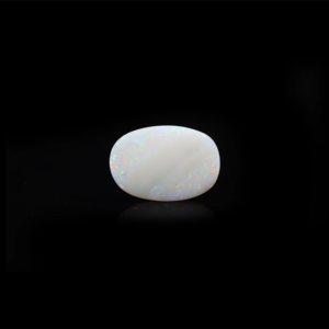 Natural Cat's Eye Opal 6.7 Carat Certified AAA Quality Raw Rainbow Gemstone 20mm - Product Image 2