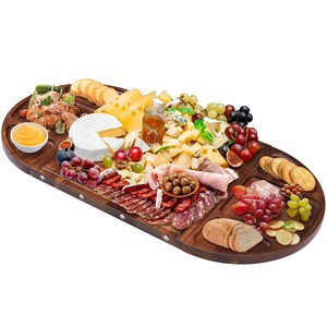 ถาดเสิร์ฟไม้วอลนัทหรูหราฝังมุก - ขายส่ง - Product Image 1