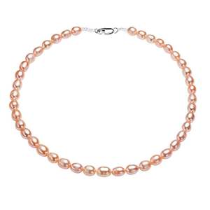 ขายส่งเครื่องประดับมุกบาโรก สร้อยคอมุกน้ำจืดลายท้องฟ้าเต็มดาว สำหรับเด็กผู้หญิง มุกข้าว - Product Image 5