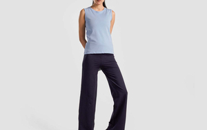 Camiseta sin mangas para yoga para mujer, suave, elástica, transpirable, de secado rápido, ligera, para gimnasio, entrenamiento, correr, fitness, ropa deportiva - Product Image 6