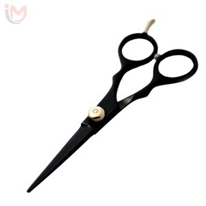 Ciseaux de coiffure professionnels en acier inoxydable avec poignée en caoutchouc pour salon de coiffure, ciseaux de coupe de cheveux - Product Image 4