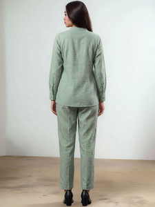 Tunique brodée pour femmes, vêtements décontractés d'été, manches longues, georgette de haute qualité, respirante - Product Image 2