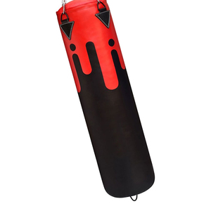 Sac de frappe professionnel robuste en cuir léger avec logo personnalisé, équipement d'entraînement de haute qualité avec rotation à 360 degrés - Product Image 3