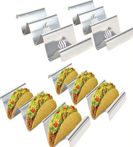 Bandeja para Tacos y Tabla para Queso de Acero Inoxidable Premium, Apta para Lavavajillas, Diseño Ecológico para Hoteles, Bares y Restaurantes - Product Image 3