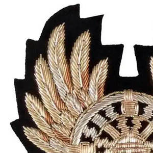 Badges de marque de vêtements en toile écologique de haute qualité, brodés à la main, logo 3D en relief, forme carrée - Product Image 6