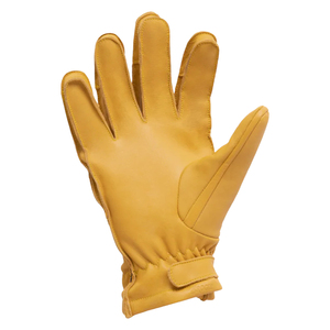 Gants de moto unisexes en cuir jaune et polyuréthane, à doigts entiers, respirants, compatibles écran tactile, doux, confortables, flexibles, avec fermeture auto-agrippante - Product Image 3