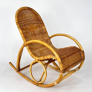 Fauteuils à bascule en rotin écologiques, prix direct usine, chaises inclinables modernes et luxueuses - Product Image 1