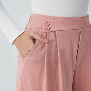 Premium Quality Women Fashion Wide Leg <b>Trouser</b> Mid Waist Wide Fit Washed Pants for Daily Wear <b>Summer</b> and Casual Outfits - Product Image 6