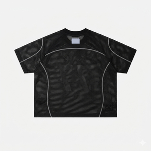 เสื้อยืดกีฬาผู้ชายขายดีปี 2026 ผ้าตาข่าย โพลีเอสเตอร์/คอตตอน น้ำหนักเบา สวมใส่สบาย ระบายอากาศได้ดี แห้งเร็ว - Product Image 2