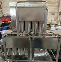Machine à glaces commerciale en acier inoxydable, machine à fabriquer des sucettes glacées, 12 moules, machine à glaces, usine de Guangzhou