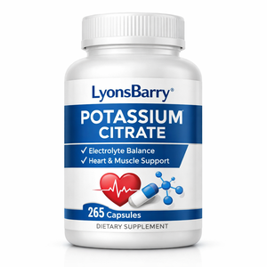 Tabletas de Citrato de Potasio para Adultos, Antioxidante, Equilibrio Electrolítico, Apoyo al Corazón y al Músculo, Suplemento Mineral, Proveedor OEM, India - Product Image 2