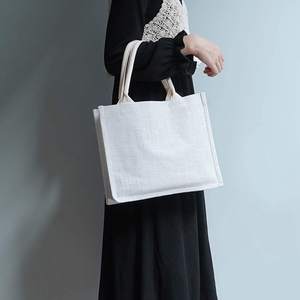 Jute Logo Carry <b>Bag</b> with Custom Branding for Exhibition and Promotional Events - Product Image 1