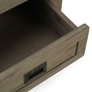 Tavolino grigio anticato Monroe, elegante mobile da soggiorno - Product Image 3