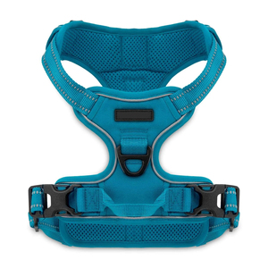 สายรัดอกสุนัขแบบไม่รัดคอ ปรับได้ สะท้อนแสง บุตาข่ายระบายอากาศ เสื้อกั๊กสัตว์เลี้ยง ห่วงรูปตัว D คู่ หลายสี ขายส่ง รับผลิตแบบ OEM พร้อมสกรีนโลโก้ - Product Image 1