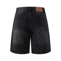 Shorts en cuir délavé personnalisés pour homme, style décontracté, respirants et à séchage rapide, idéaux pour l'été – Fabrication OEM