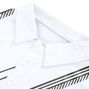 Chemises Polo en Coton Respirant Grande Taille de Qualité Supérieure, Logo Personnalisé, Impression par Sublimation, Vêtements pour Hommes, Chemises Polo 2025 - Product Image 3