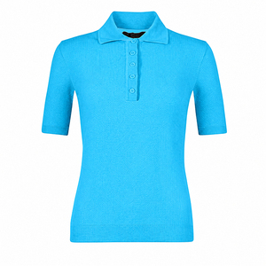 เสื้อโปโลผ้าฝ้ายสั่งทำขายส่ง MOQ ต่ำ สไตล์ลำลองสำหรับผู้ใหญ่ ใส่สบาย ระบายอากาศได้ดี คุณภาพพรีเมียม เสื้อผ้าแฟชั่นสำหรับฤดูร้อน - Product Image 5