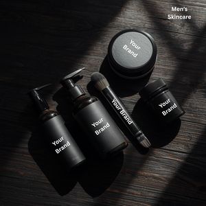 Kit de Soins Végans pour Hommes OEM ODM – Huile de Croissance Barbe Bio Naturelle Fortifiante – Emballage Personnalisé avec Logo – Ensemble de Soins pour Barbe et Moustache pour Hommes - Product Image 4