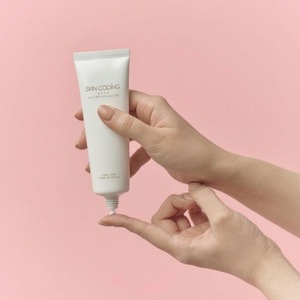 [Skincoding] Facial Radiance Cream Tone Up Moisturizer Brightening Makeup Base <b>Glowing</b> Complexion <b>Primer</b> - Product Image 3