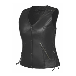 Chaleco de Cuero de Ante con Flecos para Mujer, Estilo Western, Personalizable, Precio de Fábrica, Venta al Por Mayor - Product Image 6
