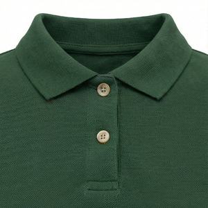 Camiseta Polo de Poliéster Blanca al por Mayor para Mujer, Tallas Grandes, Personalizable con Logotipo, Camiseta Deportiva de Algodón, Duradera y de Alta Calidad - Product Image 4