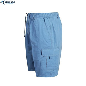<b>Mens</b> Casual Canvas Outdoor Cargo <b>Shorts</b> Breathable Lightweight High Waist Drawstring Closure Eco-Friendly Quick Dry Summer - Product Image 5