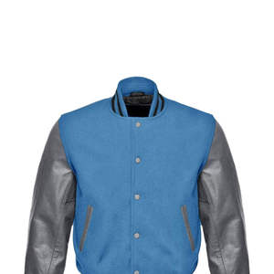 PLAYER'S POINT Veste polaire unisexe à fermeture éclair intégrale, col montant, bleu uni, manches longues, décontractée, pour le printemps, imperméable et coupe-vent - Product Image 6