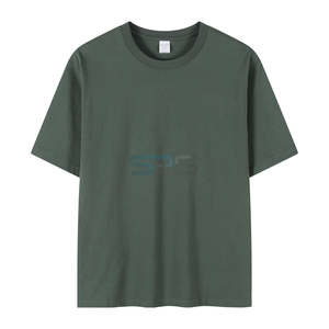 T-shirt unisexe streetwear surdimensionné tendance |   T-shirt décontracté pour homme grande taille 100 % coton de haute qualité, logo personnalisé, anti-boulochage - Product Image 2