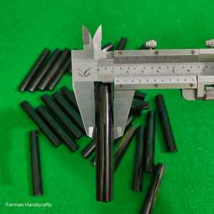 Elegante Rollo de Hueso de Búfalo Negro Sólido, Material Ecológico Hecho a Mano de Primera Calidad para Artesanía y Joyería a Precio Económico - Product Image 3