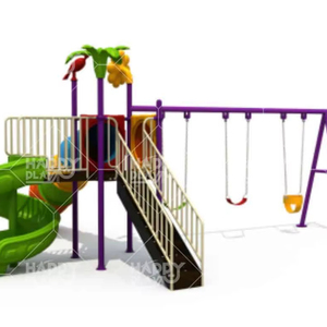 Sistema de Juego para Exteriores HP-OPC 004 con Diseño de Alto Rendimiento y Torre de Toboganes para Actividades Continuas al Aire Libre - Product Image 1