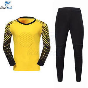 Oferta Especial: Conjunto de Jersey de Portero de Fútbol con Diseño Personalizado, Camiseta de Manga Larga Acolchada y Pantalones con Protección UV - Product Image 6