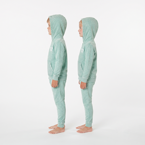 Conjunto de Sudadera con Capucha y Pantalones Jogger para Niños, Estilo Acid Wash, con Cierre de Media Cremallera, Personalizado, de Algodón, Unisex, Corte Regular - Product Image 3