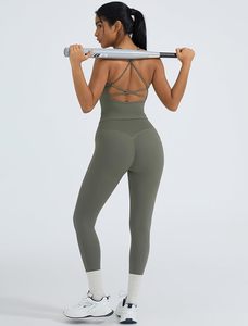 Premium <b>Women</b> Fitness <b>Compression</b> <b>Leggings</b> Seamless High Waist Sports Bra High Support Breathable Training Workout Running - Product Image 3
