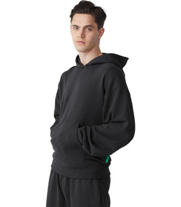 Men's Trendy Regular Fit <b>Hoodie</b> <b>Plain</b> Cotton Fleece Soft Warm Breathable Quick Dry Pullover Pocket Design Winter Casual 380g - Product Image 2