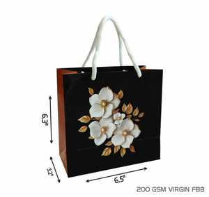 Elegant Paper Gift <b>Bag</b> for Premium Packaging and Special Occasion Gifts rong Handle for Luxury Gift Packaging - Product Image 2