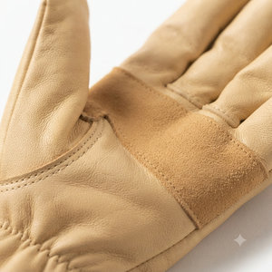Heavy-Duty Heat Resistance Reflective Safety Driving <b>Gloves</b> Soft General Purpose Comfortable Double Palm Reinforced Flexible - Product Image 5