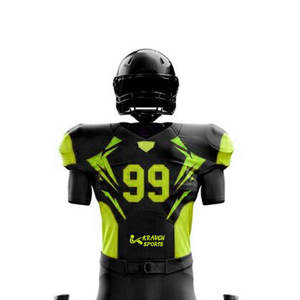 Uniforme de Fútbol Americano Personalizado al por Mayor, Sublimado e Impreso, de Alta Calidad, Nueva Llegada - Product Image 4