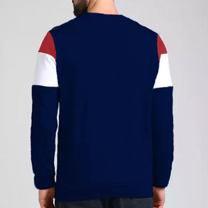 Sweat-shirts pour hommes de qualité supérieure, manches longues, rouge/bleu/blanc, unis, pour hommes / Sweat-shirt décontracté fantaisie, dernier design - Product Image 4