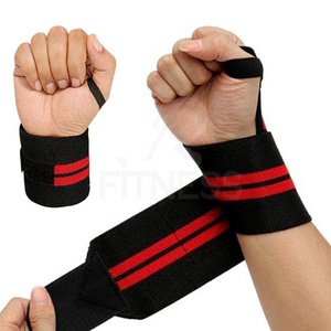 สายรัดข้อมือแบบพรีเมียม ปรับระดับได้ ช่วยพยุงข้อมือ สายรัดข้อมือแบบยืดหยุ่นสำหรับเพาะกายและยกน้ำหนัก - Product Image 5