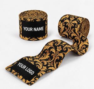 HOMIZON ENTERPRISES HE-HB-1 OEM ODM Bandages de boxe personnalisés, bandages élastiques MMA, 2 pièces, tailles et couleurs personnalisées, logo, certifié CE - Product Image 4