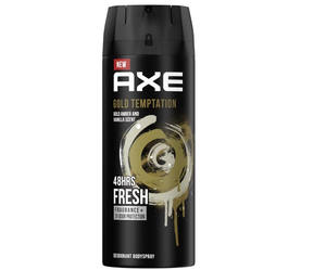 AXE Gold Temptation Body Spray Aroma Oro Ámbar y Vainilla 135ml - Product Image 1